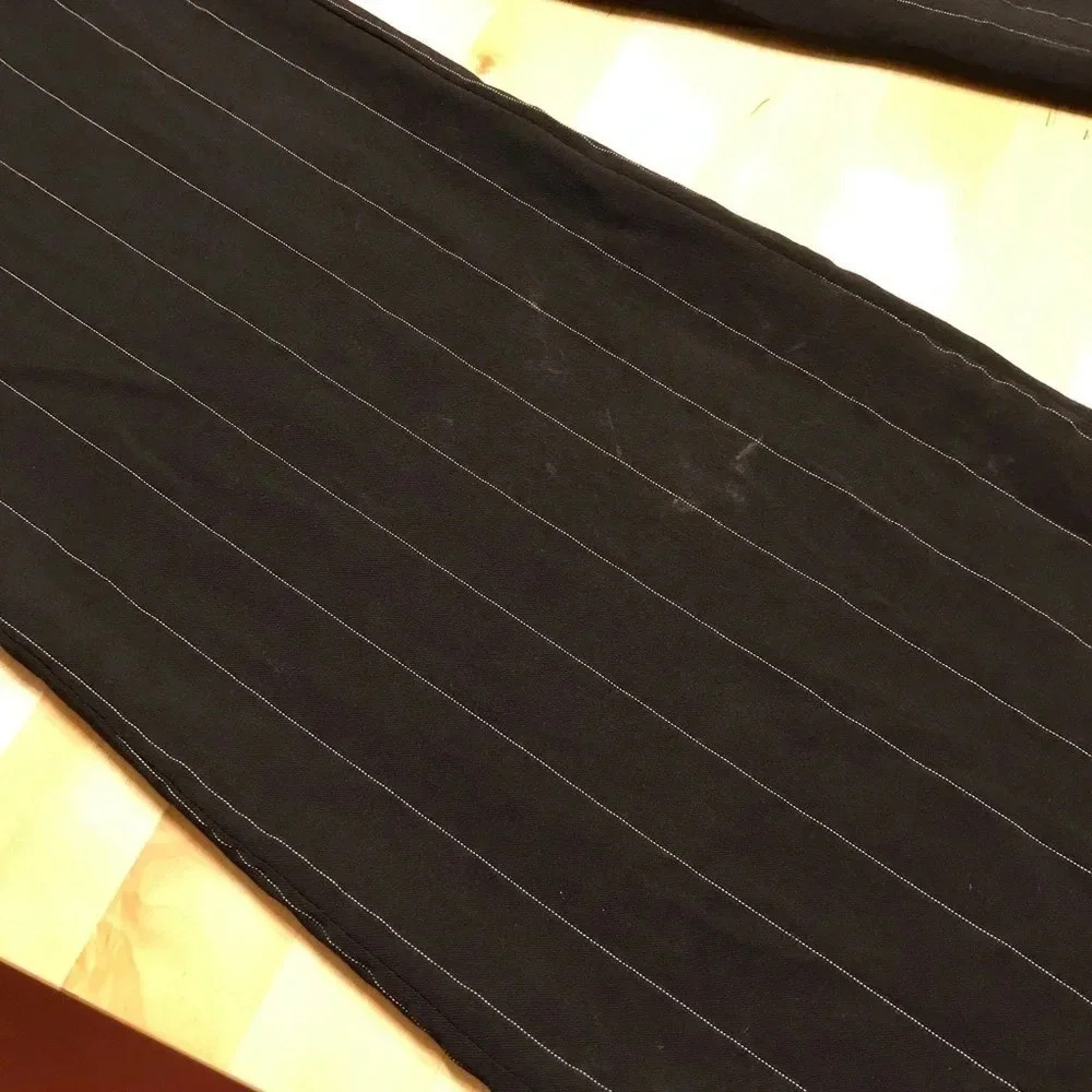 Adrienne Vittadini Pinstripe Dress Pants Career - Picture 10 of 10